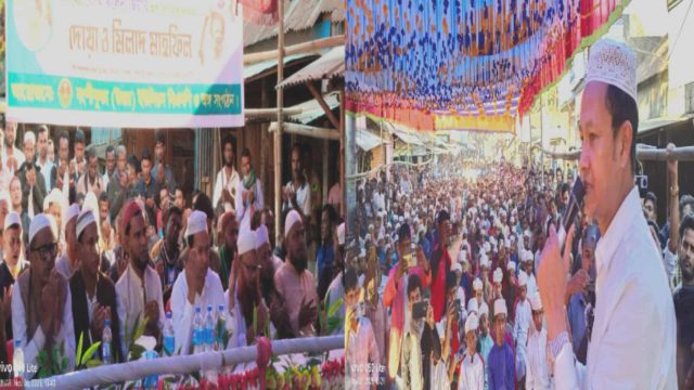 মধ্যনগরে বেগম খালেদা জিয়ার রোগ মুক্তি কামনায় দোয়া মাহফিল অনুষ্ঠিত।