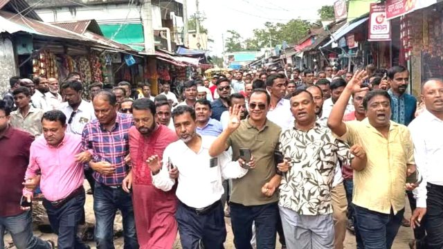 তাহিরপুরে‌ বর্ণাঢ্য আয়োজনে বিএনপির ৪৮তম প্রতিষ্ঠা বার্ষিকী ও আনন্দ র‍্যালী পালিত।
