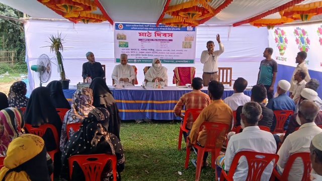 বিজয়নগরে বি-স্ট্রং প্রকল্পের আওতায় ‘সীড ভিলেজ’ প্রদর্শনীর মাঠ দিবস অনুষ্ঠিত।