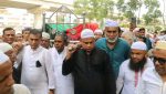 সাবেক মন্ত্রী এড:হারুন আল রশিদের তৃতীয় জানাজায় জনতার ঢল, শোকে স্তব্ধ ব্রাহ্মণবাড়িয়াবাসী।