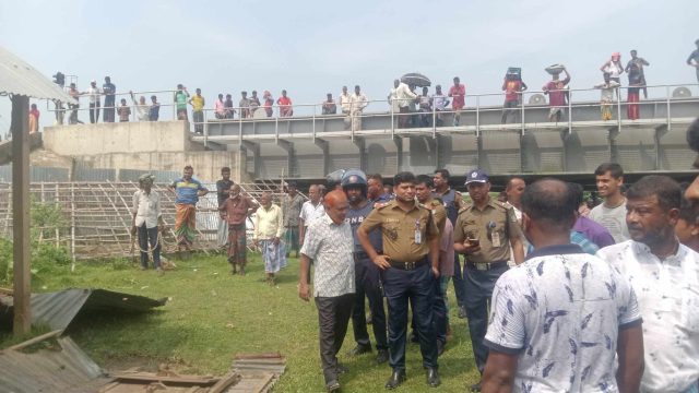 ব্রাক্ষণবাড়িয়া আখাউড়ায় লিজকৃত মন্দিরের জায়গা দখল দিলো রেলওয়ে প্রশাসন